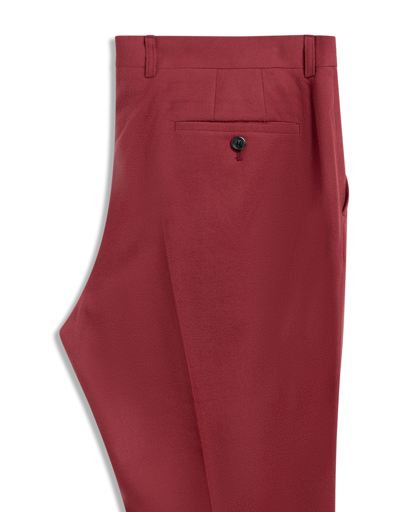 Flanell Red Pant