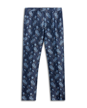 Flower Blue Pant