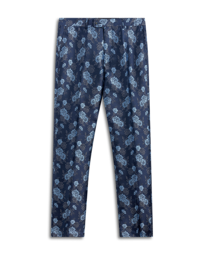 Flower Blue Pant
