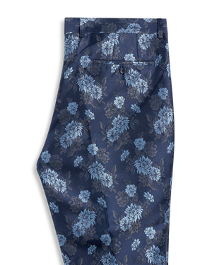 Flower Blue Pant