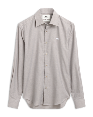 H Tooth Brown Shirt S