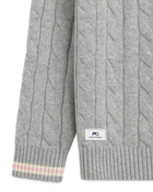 Knit Cable Half Zip