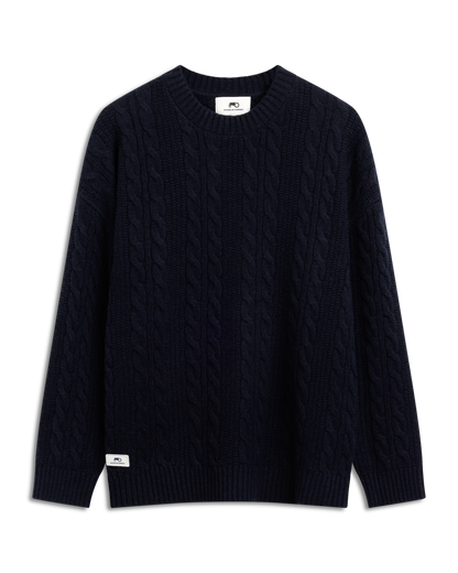Knit R-Neck Cable