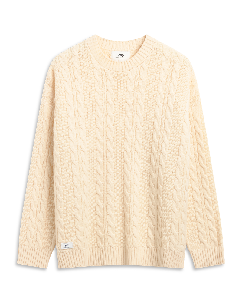 Knit R-Neck Cable