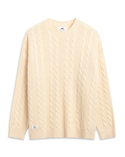 Knit R-Neck Cable