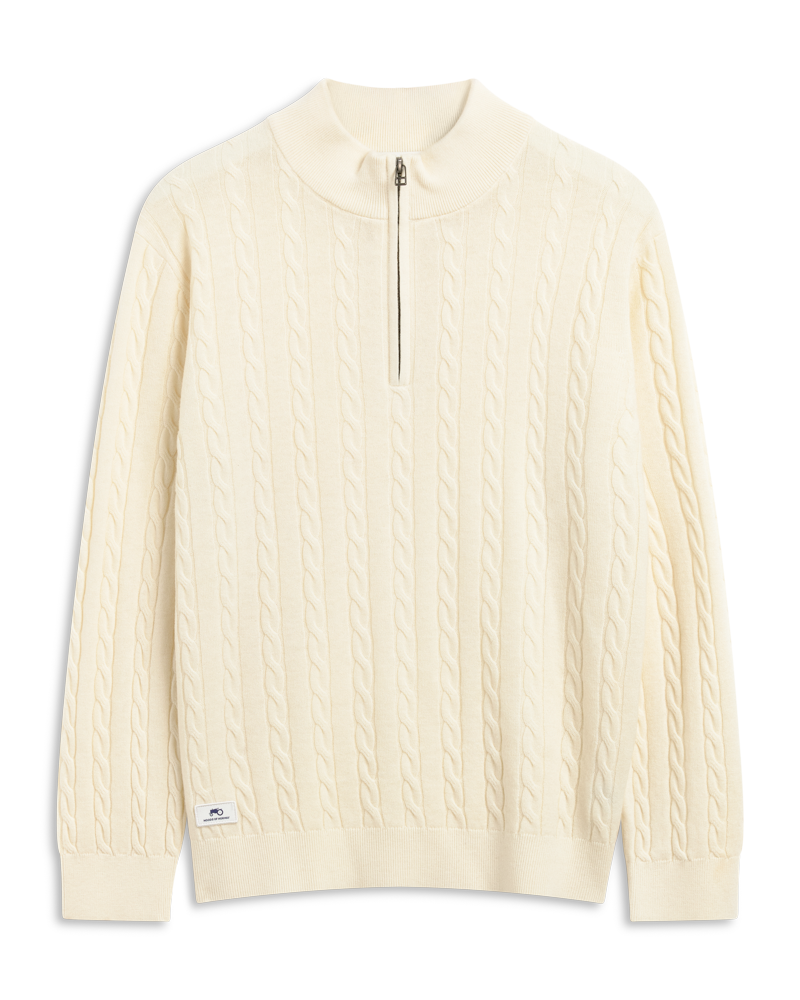 Knit Thin Half Zip
