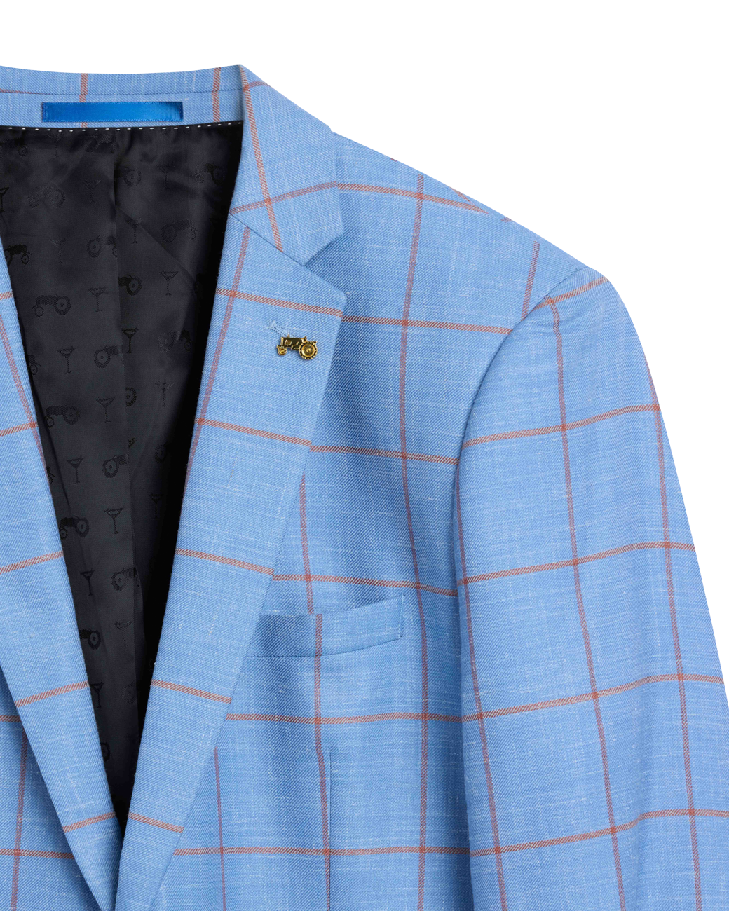 Light Blue Super 160 Jacket