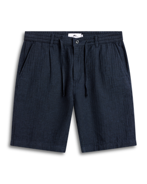 Linen Herringbone Shorts