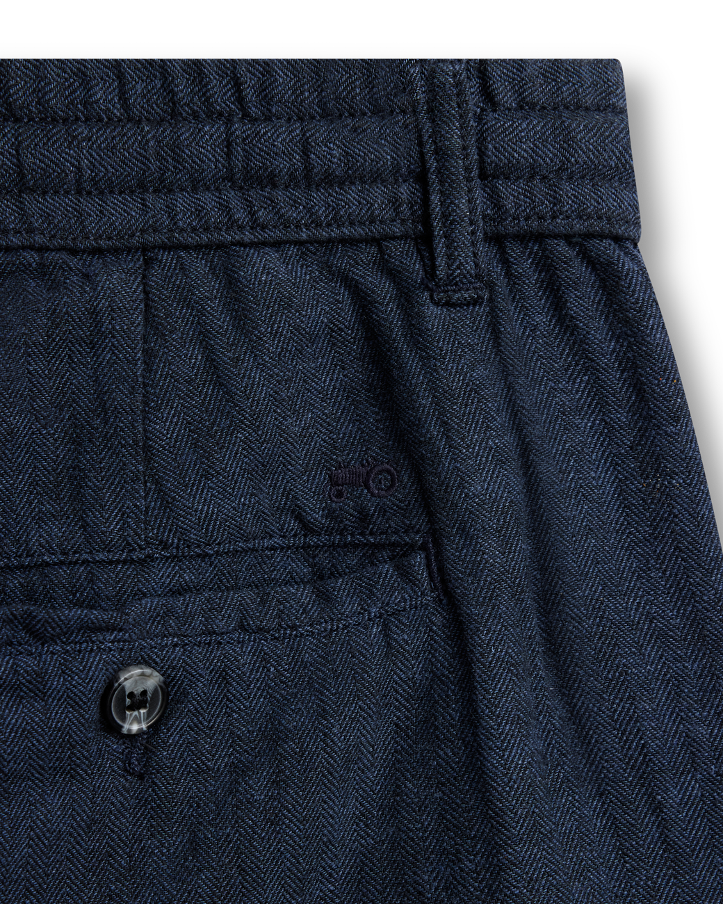 Linen Herringbone Shorts