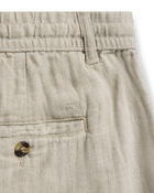 Linen Herringbone Shorts