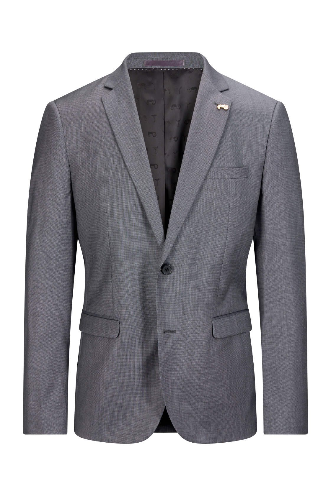 Solid Grey Jacket