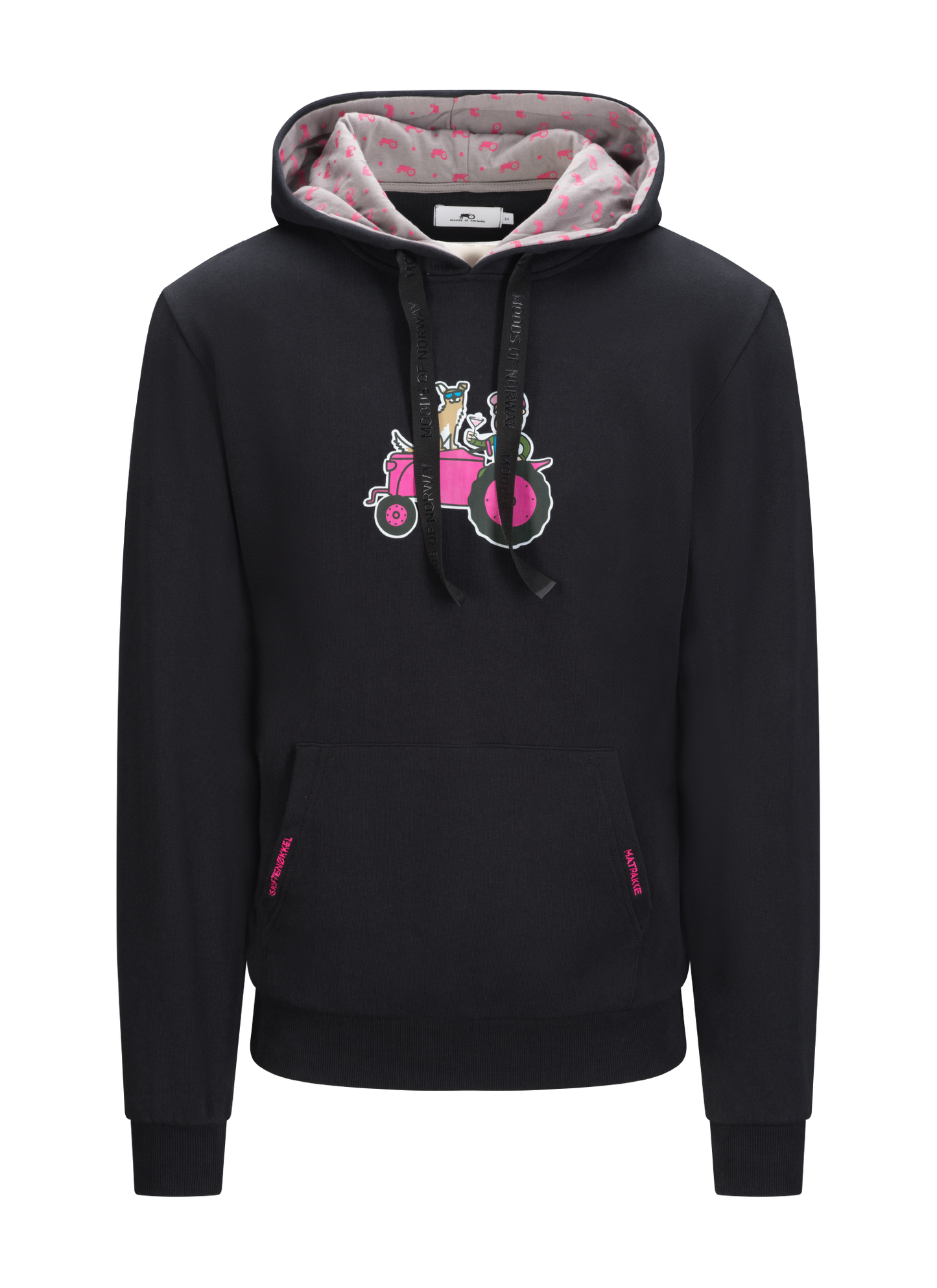 Skjeggemannen Lomme Hoodie