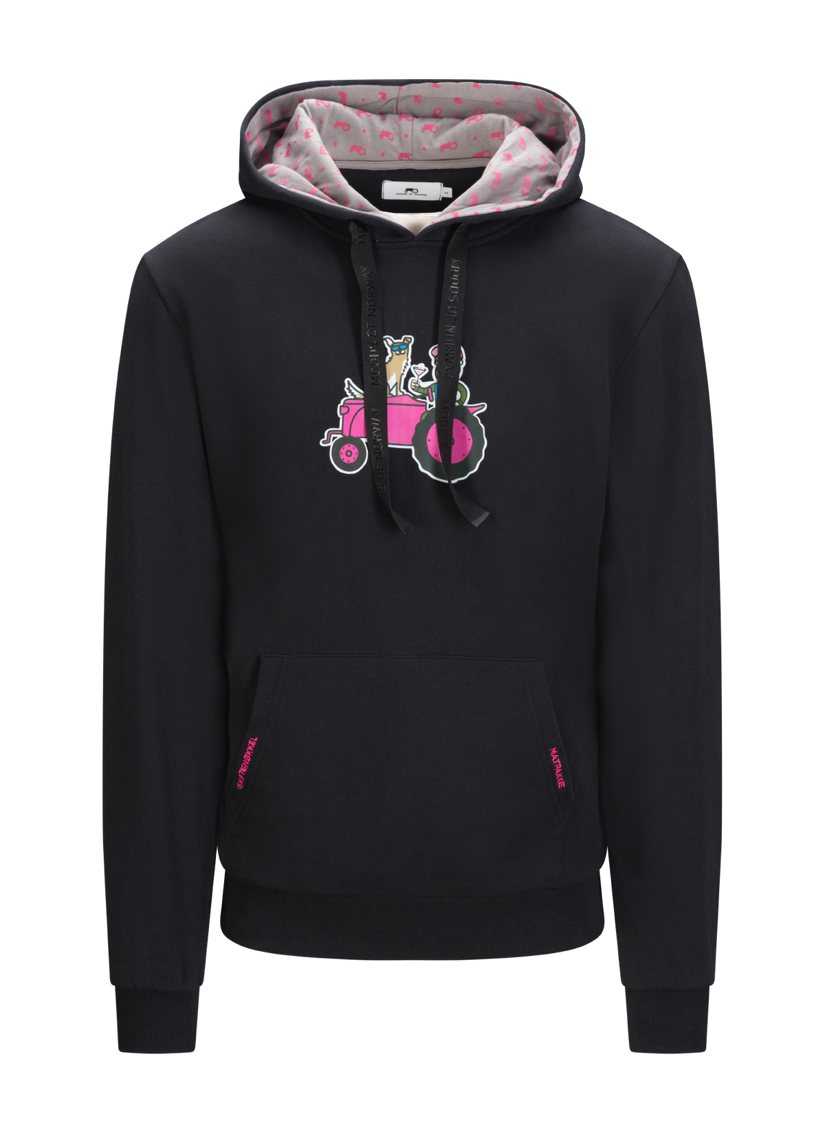Skjeggemannen Lomme Hoodie