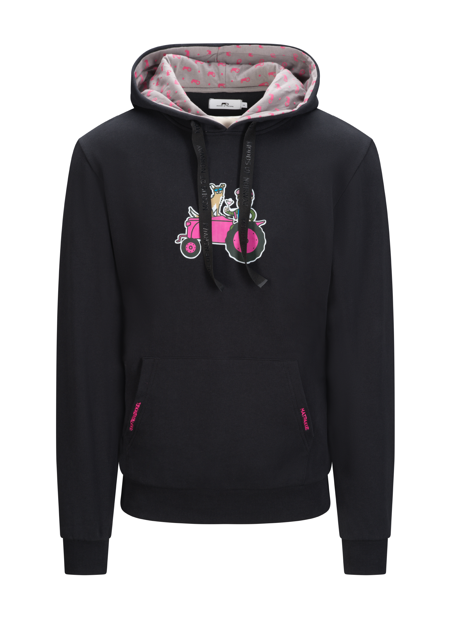 Skjeggemannen Lomme Hoodie