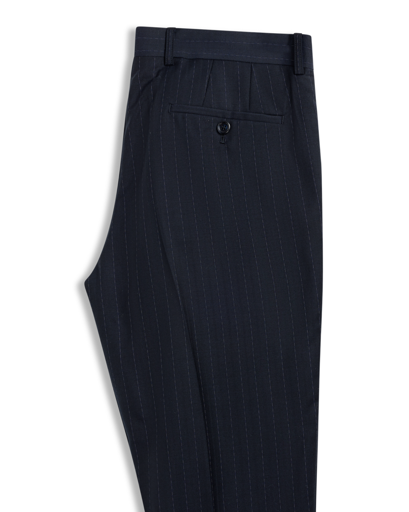 Navy Stripe Pant