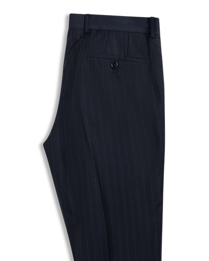 Navy Stripe Pant