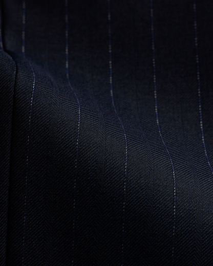 Navy Stripe Vest