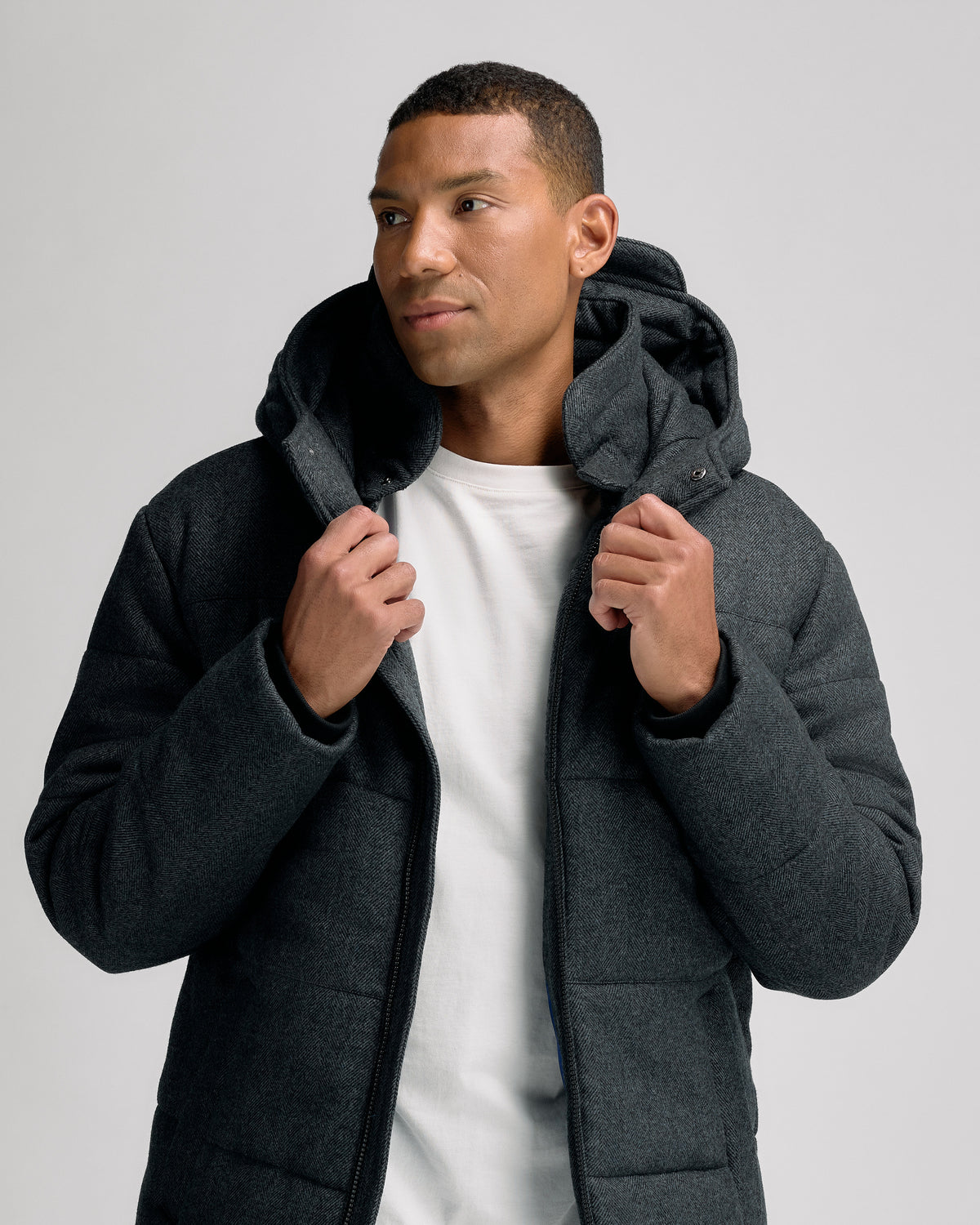 Wool Puffer Jacket