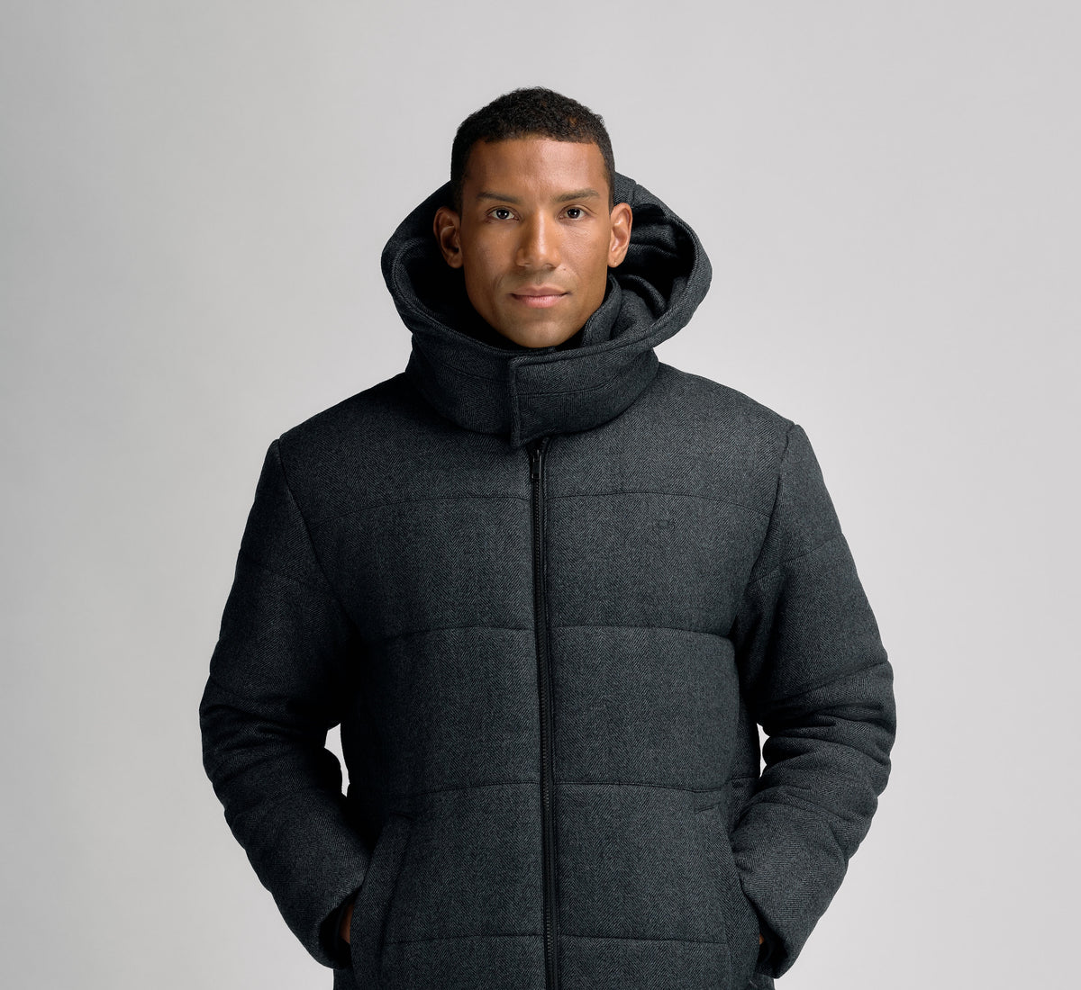 Wool Puffer Jacket