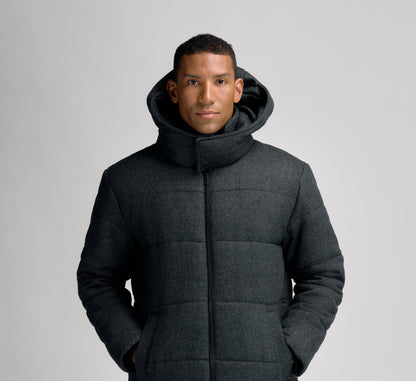 Wool Puffer Jacket