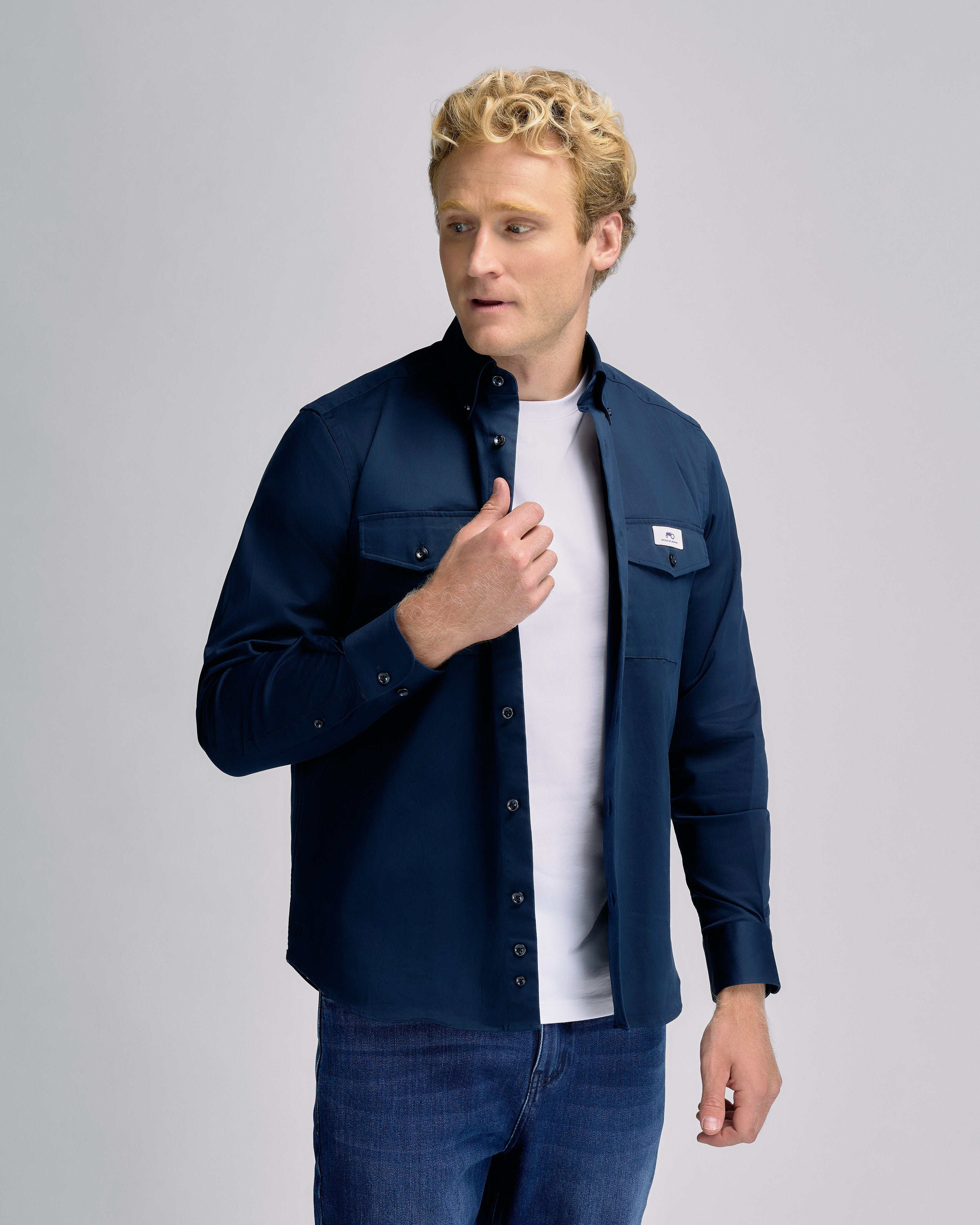 Safari Navy Shirt