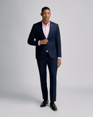 Fishbone Navy Pant