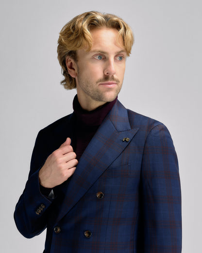 DB Blue Red Check Jacket