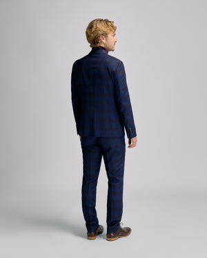 Blue Red Check Jacket R