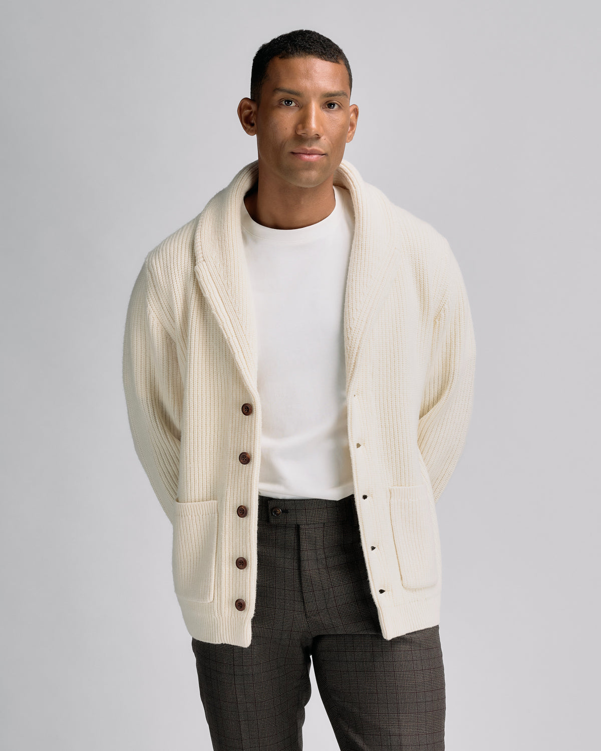 Knit Shawl Cardi