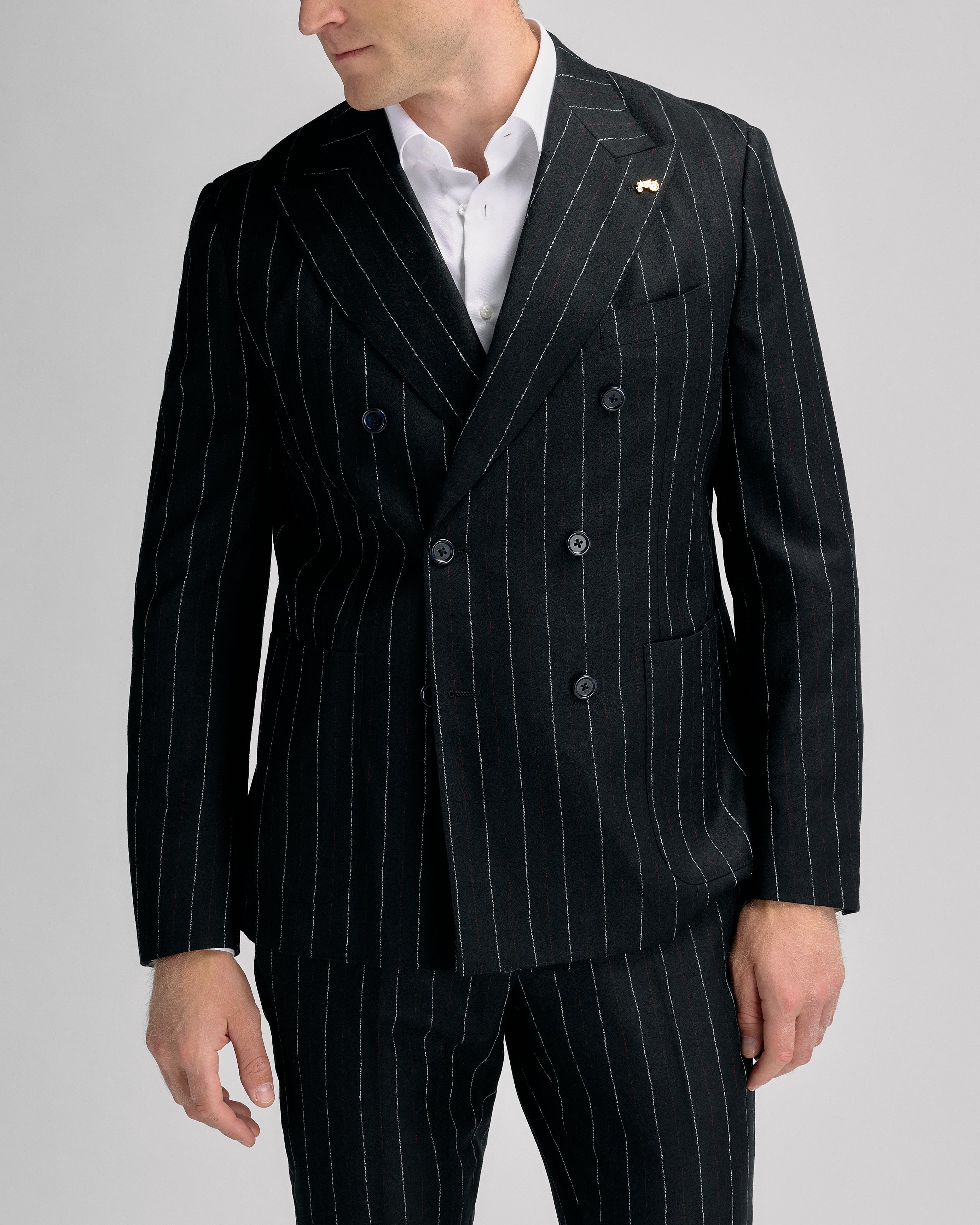 DB White Red Stripe Jacket