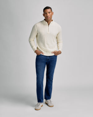 Knit Thin Half Zip