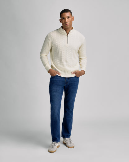 Knit Thin Half Zip