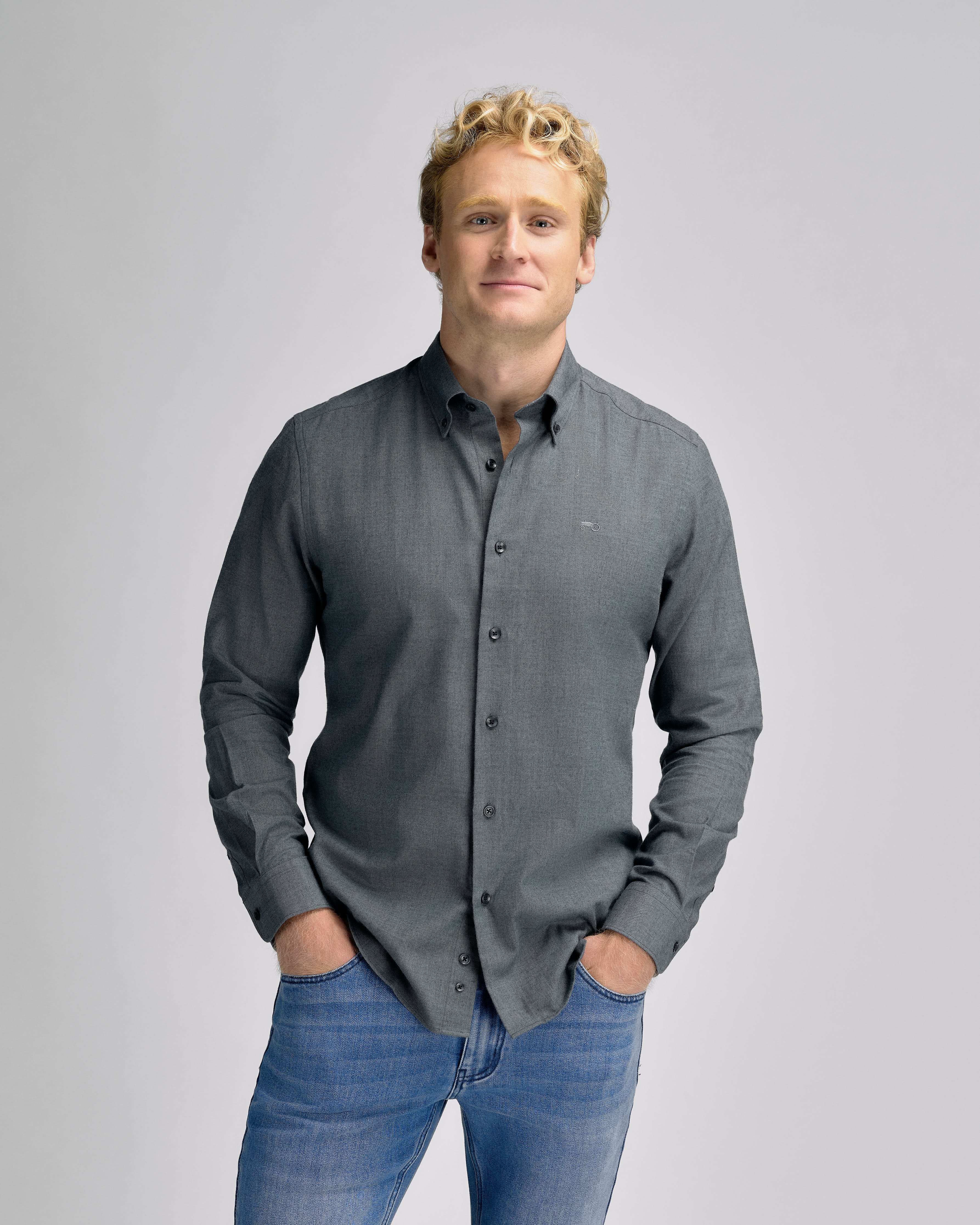 Oxford Flanell Shirt S