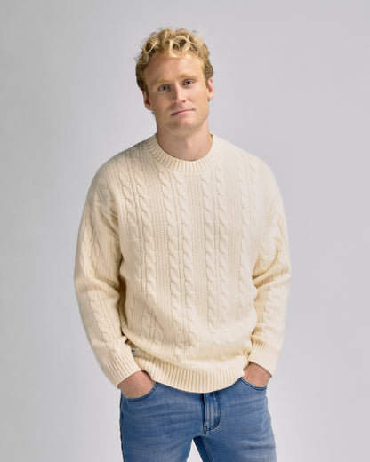 Knit R-Neck Cable