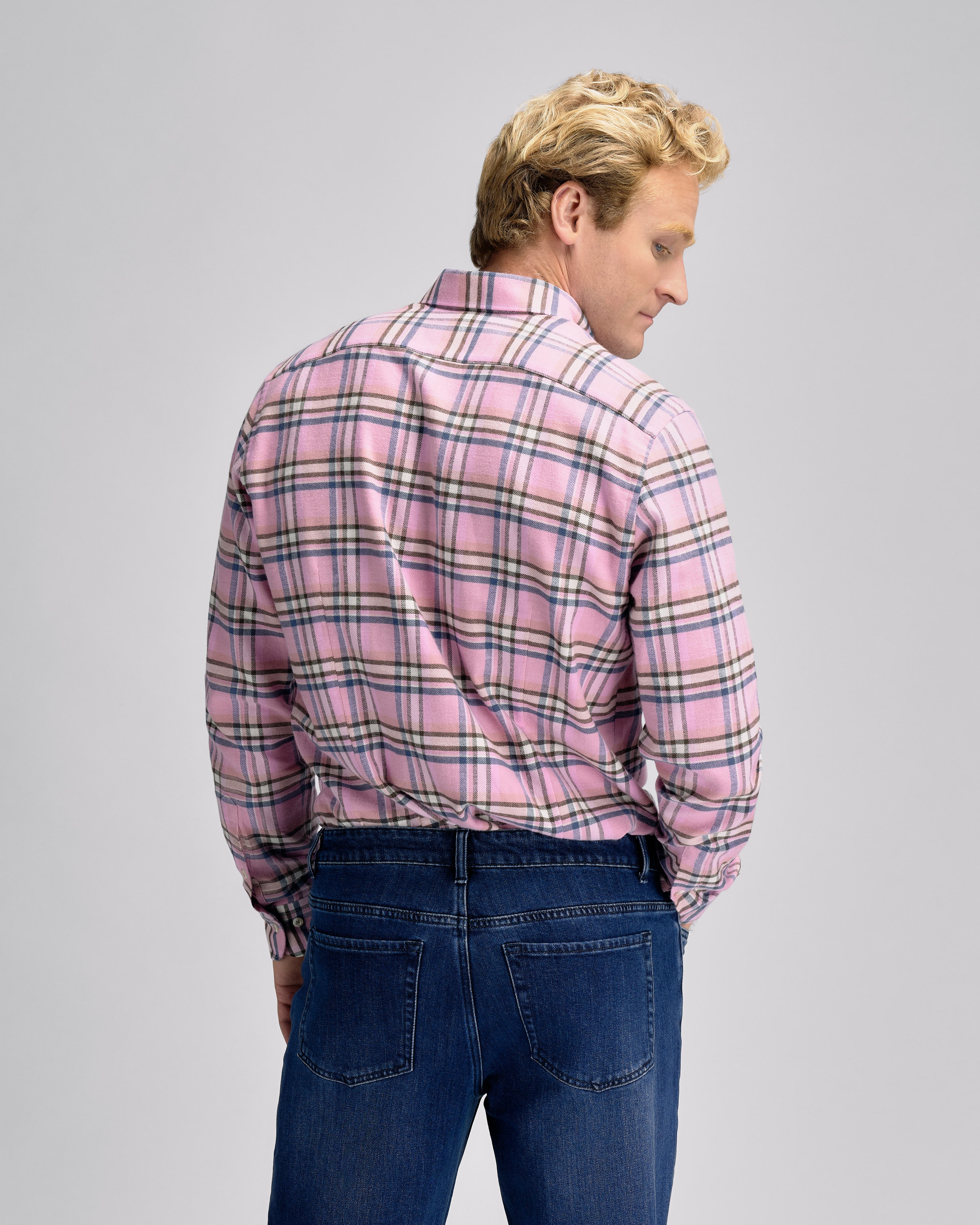Bold Check Pink R