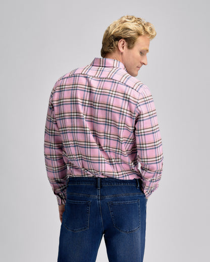 Bold Check Pink R