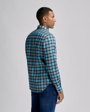 Turquoise Check Shirt R