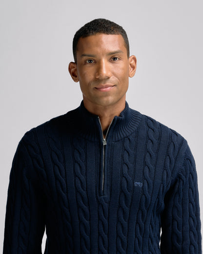 Cable Half Zip