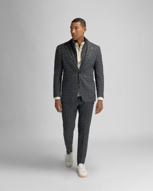 Comfy Wool Hood Blazer S