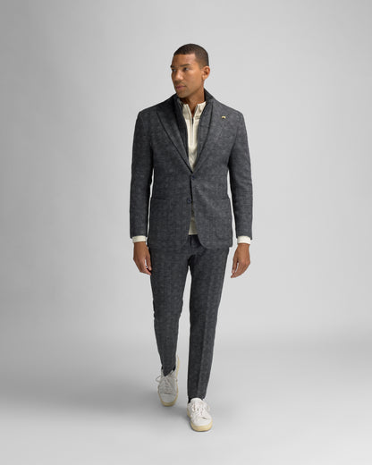 Comfy Wool Hood Blazer S