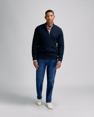 Cable Half Zip
