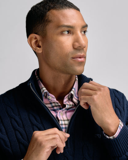 Cable Half Zip