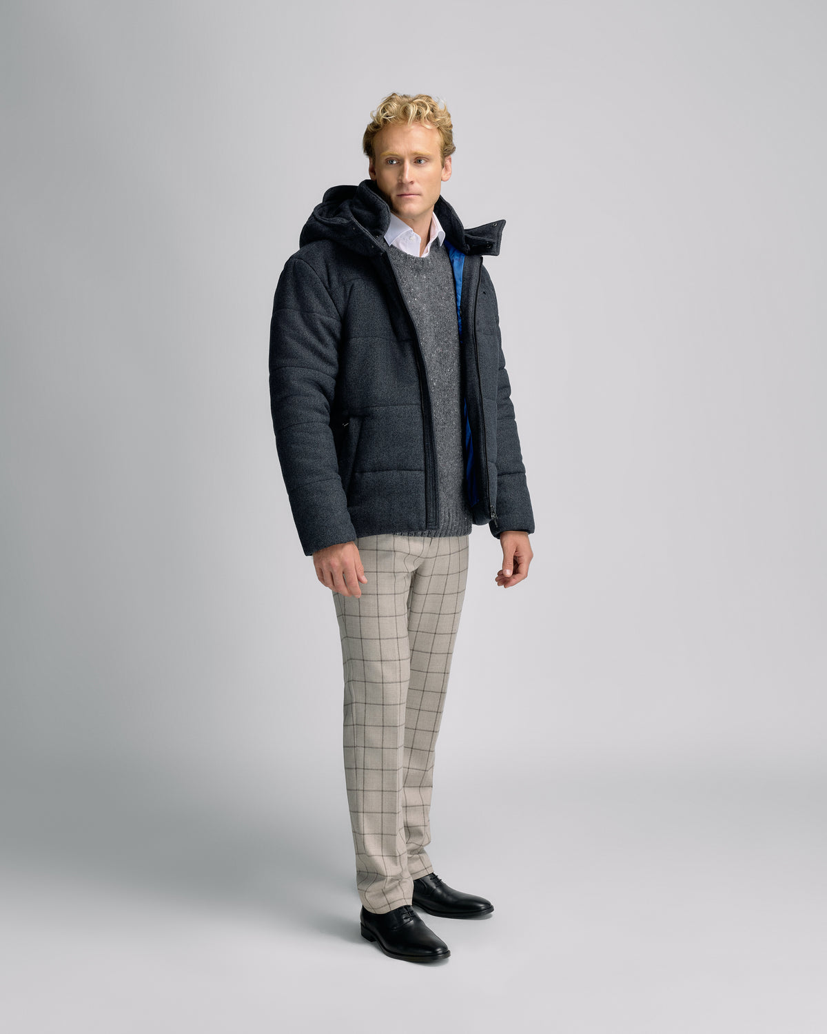 Wool Puffer Jacket