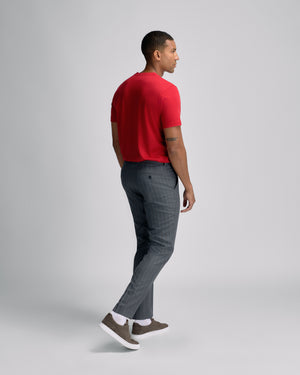 Fine Wool T-shirt Red