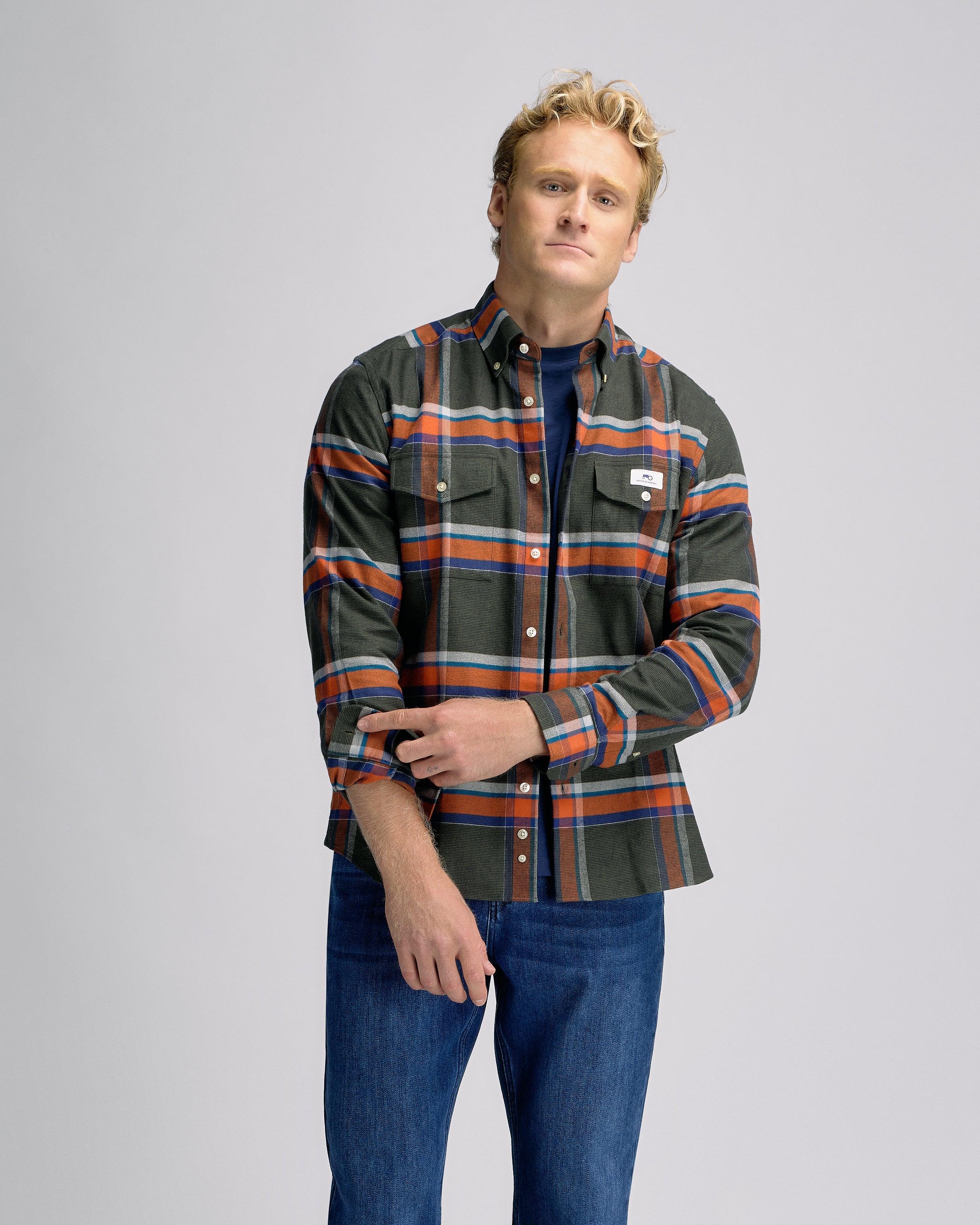 Overshirt Green Check