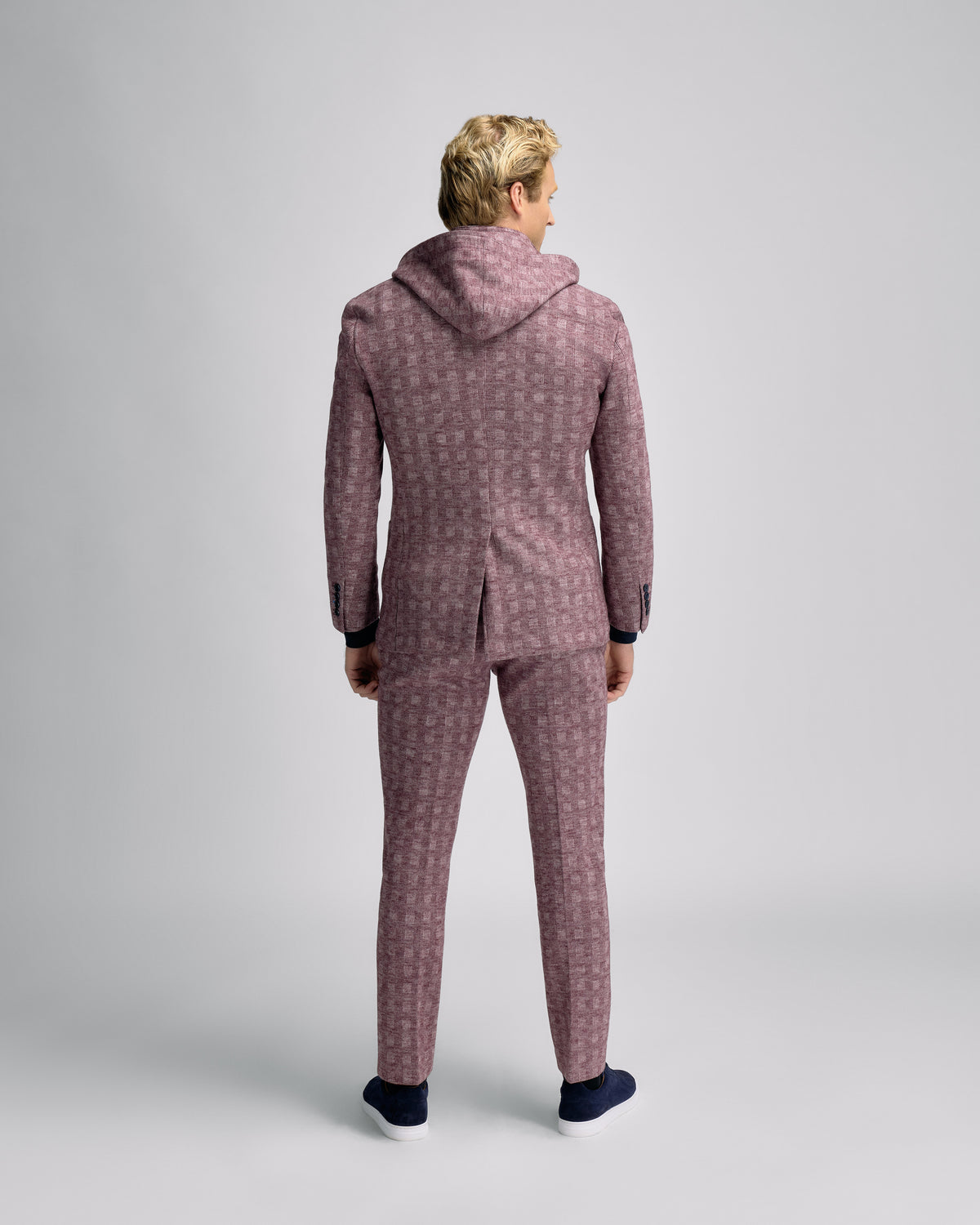 Comfy Wool Hood Blazer S