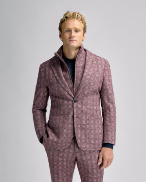 Comfy Wool Hood Blazer S