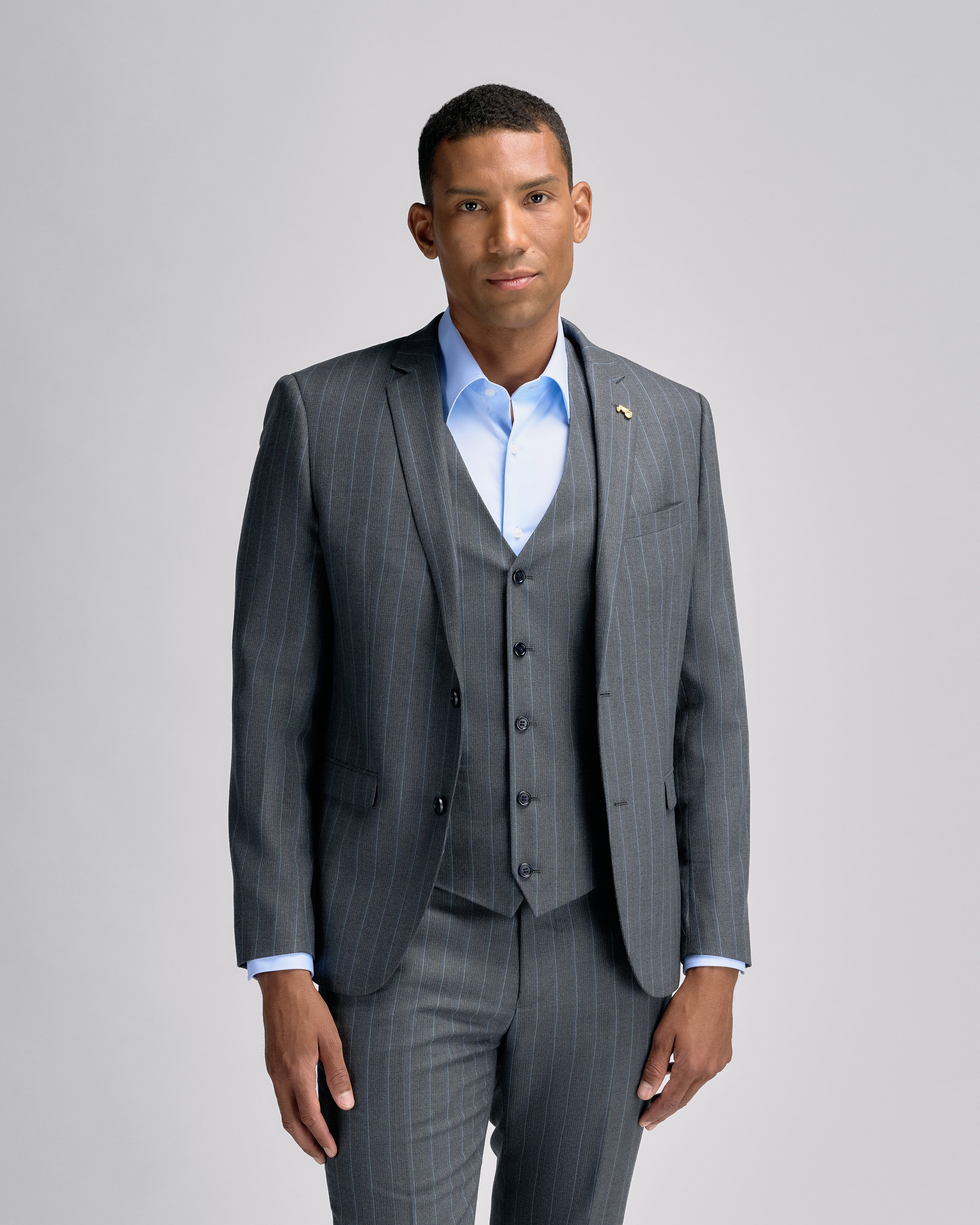 Double Stripe Grey Jacket S