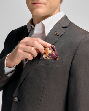 Pinstripe Brown Jacket R
