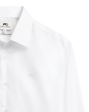 White Classic Shirt S